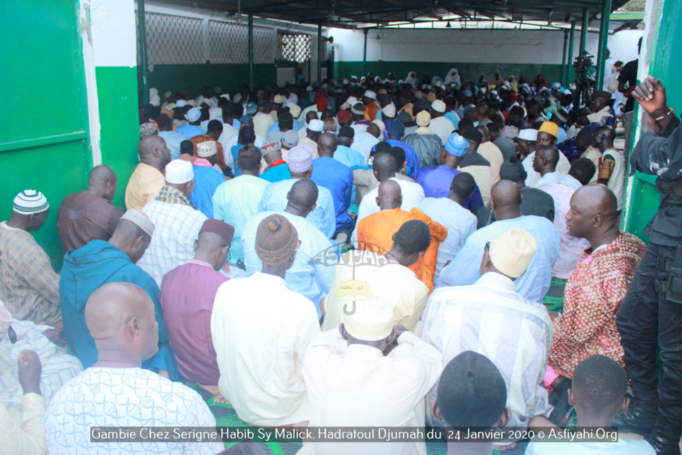 PHOTOS - GAMBIE - Les images de la Hadratoul Djumah de ce vendredi 24 Janvier 2020 chez Serigne Habib Sy Malick, présidé par Serigne Babacar SY Mansour 