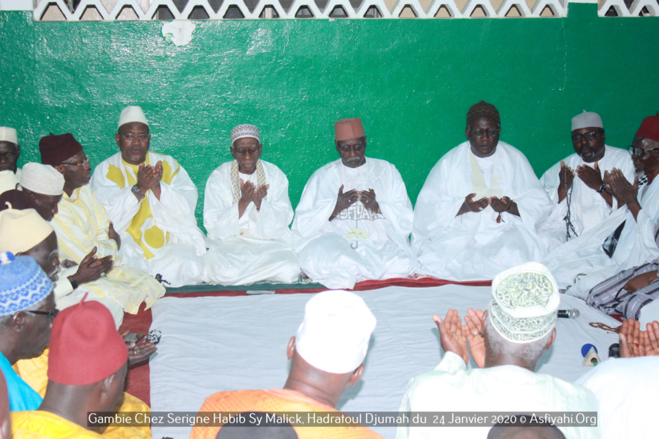 PHOTOS - GAMBIE - Les images de la Hadratoul Djumah de ce vendredi 24 Janvier 2020 chez Serigne Habib Sy Malick, présidé par Serigne Babacar SY Mansour 