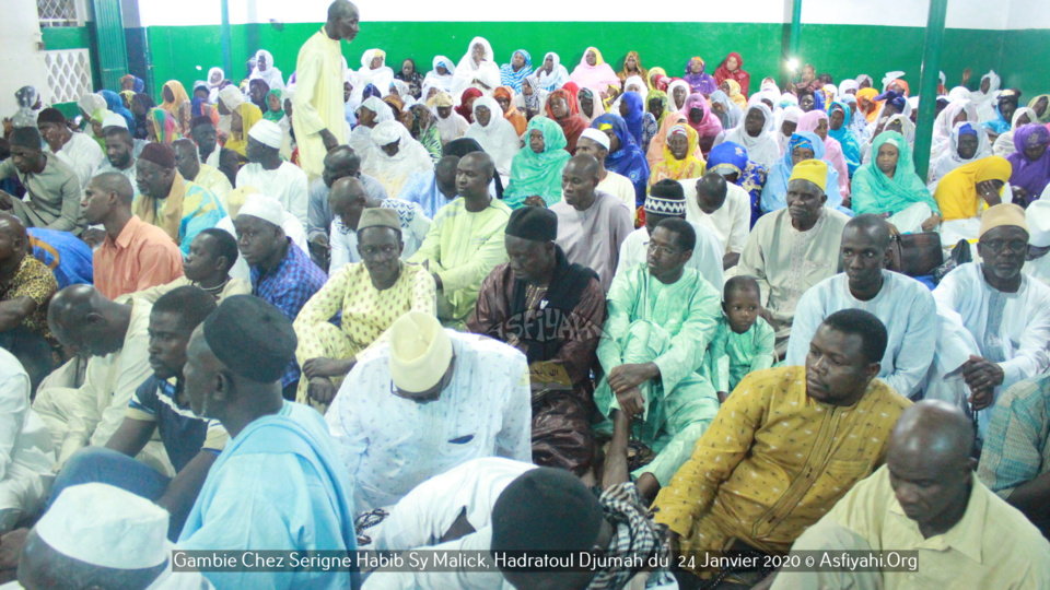 PHOTOS - GAMBIE - Les images de la Hadratoul Djumah de ce vendredi 24 Janvier 2020 chez Serigne Habib Sy Malick, présidé par Serigne Babacar SY Mansour 