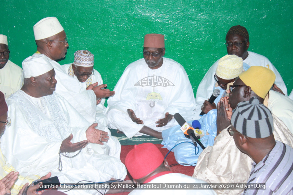 PHOTOS - GAMBIE - Les images de la Hadratoul Djumah de ce vendredi 24 Janvier 2020 chez Serigne Habib Sy Malick, présidé par Serigne Babacar SY Mansour 