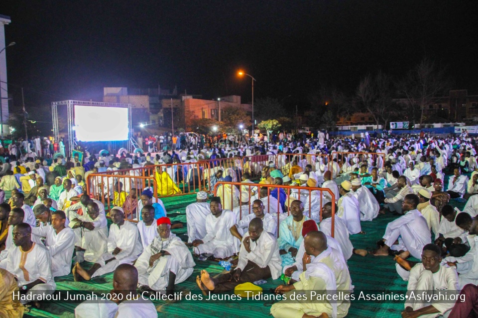 PHOTOS - PARCELLES ASSAINIES - Les Images de la Hadratoul Djumah du Collectif des jeunes Tidianes des parcelles Assainies et environs de ce 24 Janvier 2020