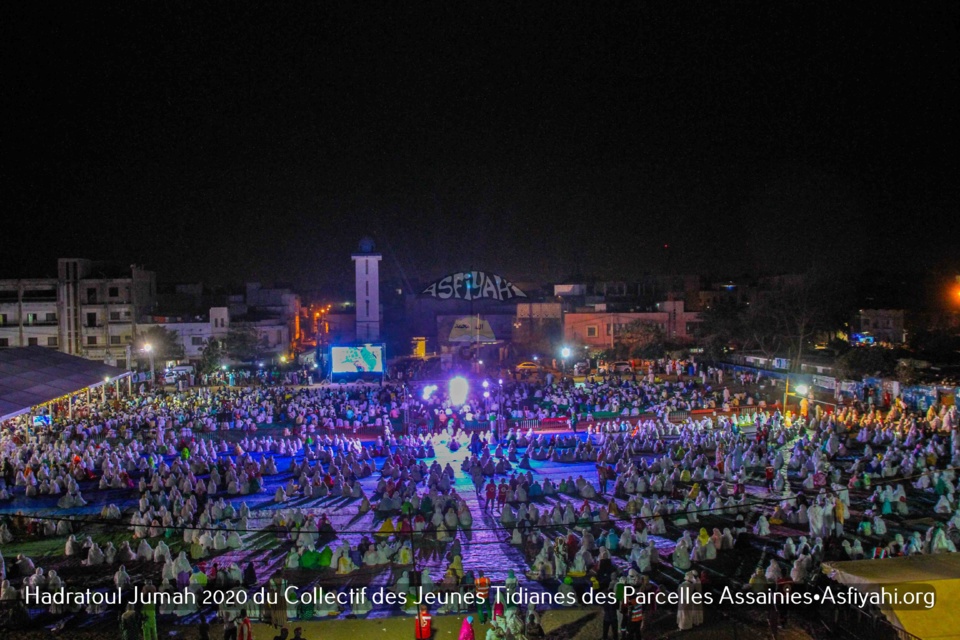 PHOTOS - PARCELLES ASSAINIES - Les Images de la Hadratoul Djumah du Collectif des jeunes Tidianes des parcelles Assainies et environs de ce 24 Janvier 2020