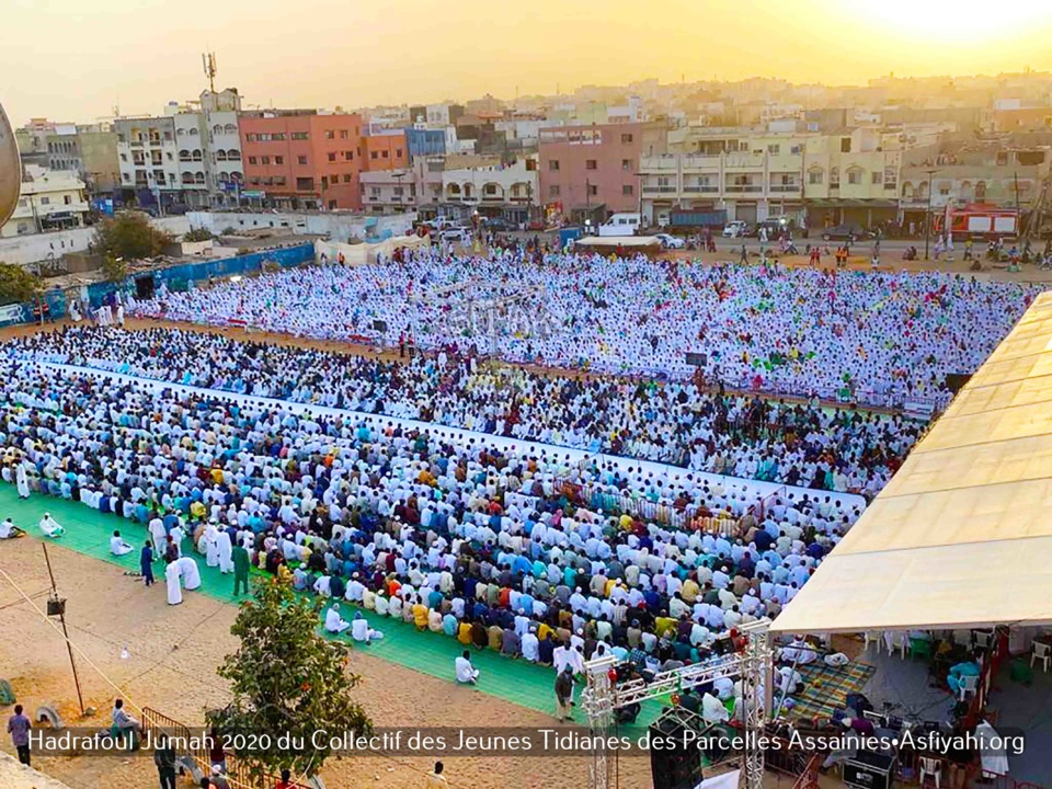 PHOTOS - PARCELLES ASSAINIES - Les Images de la Hadratoul Djumah du Collectif des jeunes Tidianes des parcelles Assainies et environs de ce 24 Janvier 2020