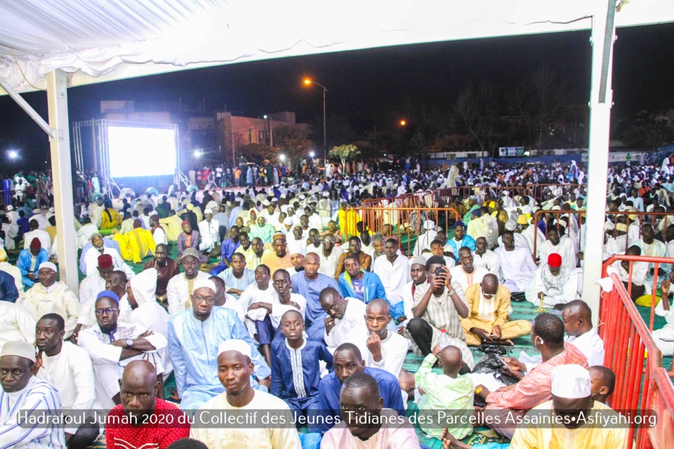 PHOTOS - PARCELLES ASSAINIES - Les Images de la Hadratoul Djumah du Collectif des jeunes Tidianes des parcelles Assainies et environs de ce 24 Janvier 2020