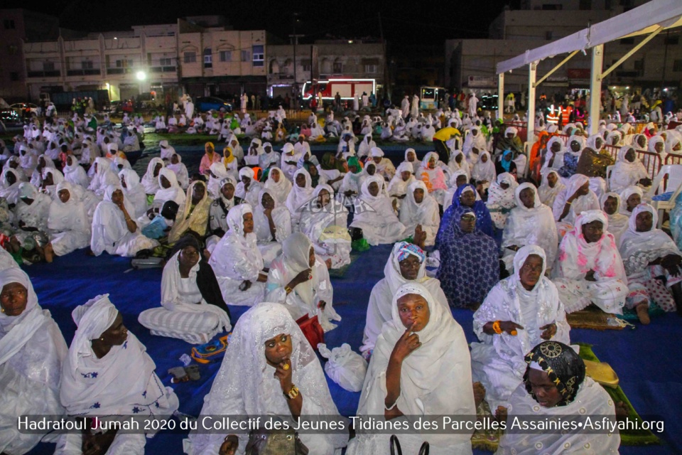 PHOTOS - PARCELLES ASSAINIES - Les Images de la Hadratoul Djumah du Collectif des jeunes Tidianes des parcelles Assainies et environs de ce 24 Janvier 2020