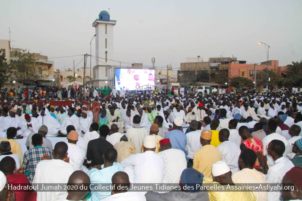 PHOTOS - PARCELLES ASSAINIES - Les Images de la Hadratoul Djumah du Collectif des jeunes Tidianes des parcelles Assainies et environs de ce 24 Janvier 2020