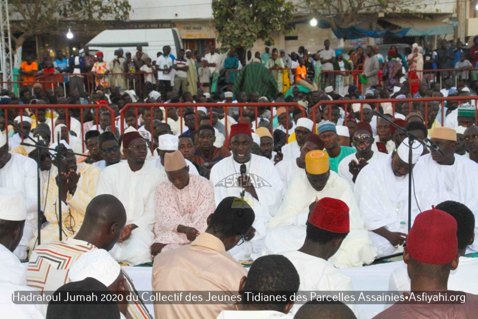 PHOTOS - PARCELLES ASSAINIES - Les Images de la Hadratoul Djumah du Collectif des jeunes Tidianes des parcelles Assainies et environs de ce 24 Janvier 2020