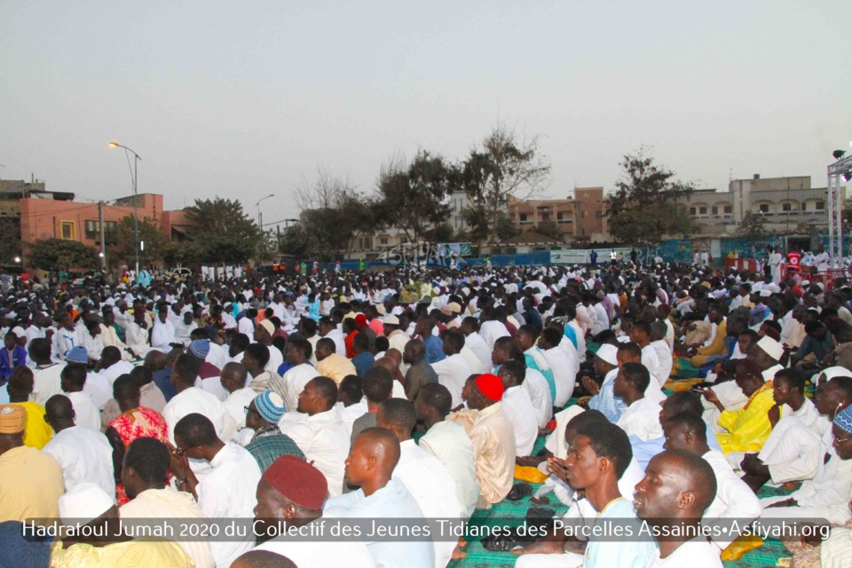 PHOTOS - PARCELLES ASSAINIES - Les Images de la Hadratoul Djumah du Collectif des jeunes Tidianes des parcelles Assainies et environs de ce 24 Janvier 2020
