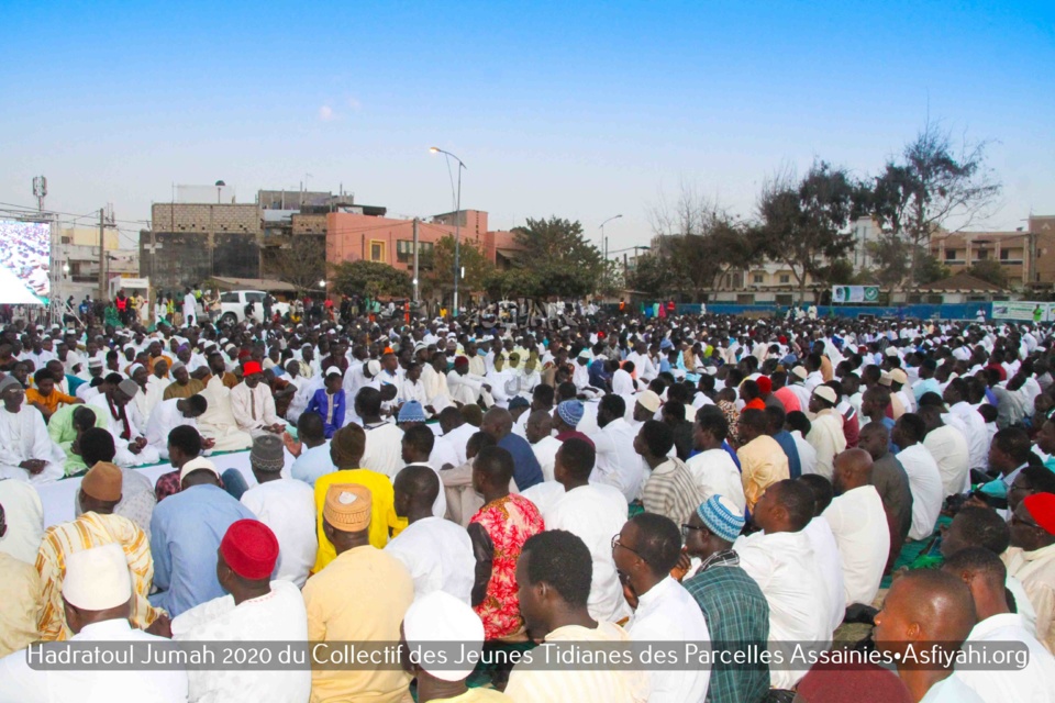 PHOTOS - PARCELLES ASSAINIES - Les Images de la Hadratoul Djumah du Collectif des jeunes Tidianes des parcelles Assainies et environs de ce 24 Janvier 2020