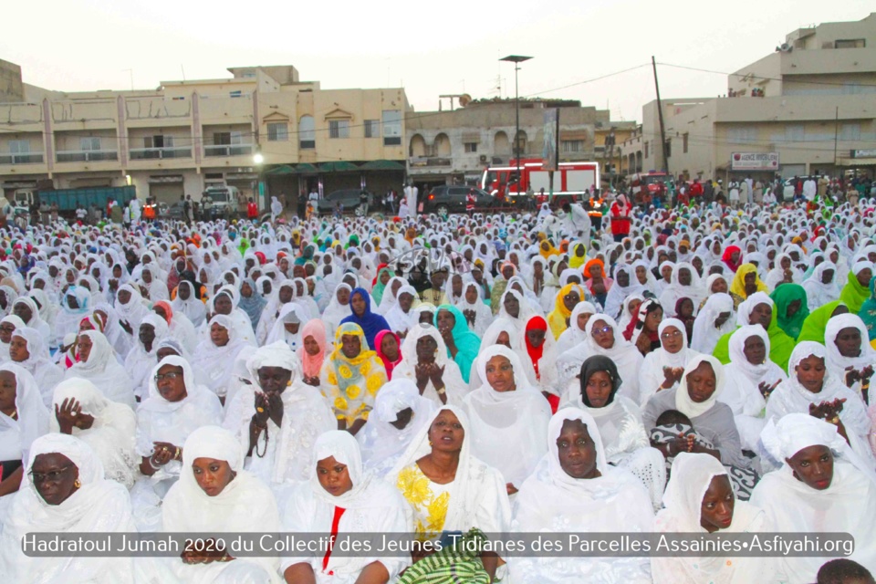 PHOTOS - PARCELLES ASSAINIES - Les Images de la Hadratoul Djumah du Collectif des jeunes Tidianes des parcelles Assainies et environs de ce 24 Janvier 2020