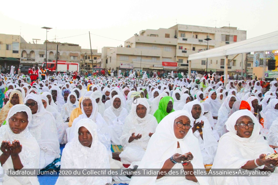 PHOTOS - PARCELLES ASSAINIES - Les Images de la Hadratoul Djumah du Collectif des jeunes Tidianes des parcelles Assainies et environs de ce 24 Janvier 2020