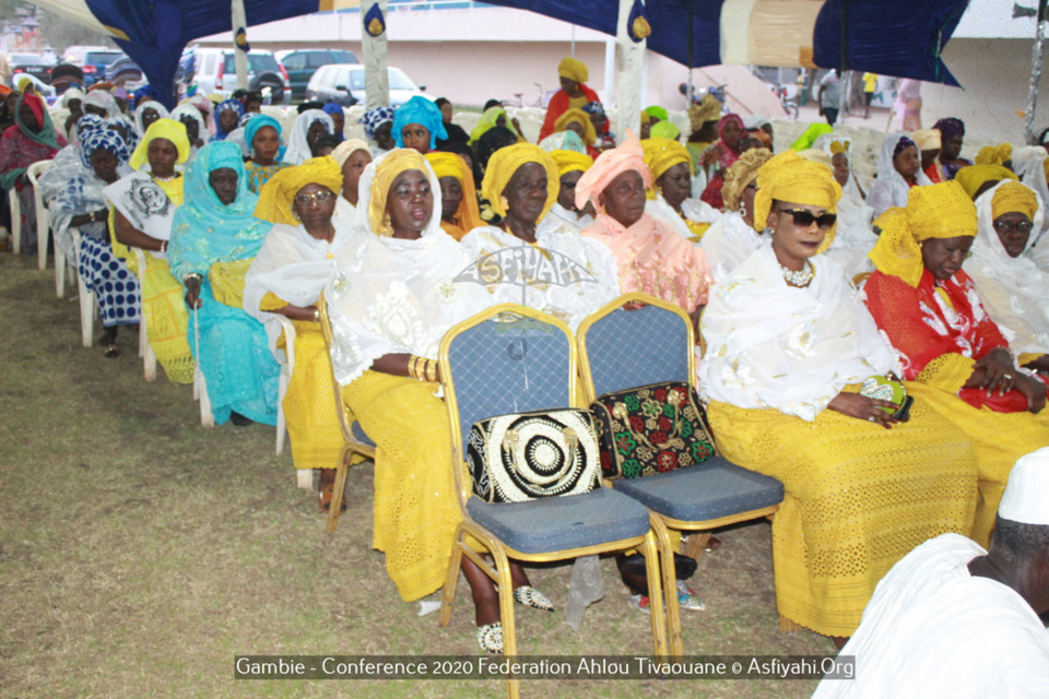 PHOTOS - GAMBIE - Les Images de la Conférence de la fédération Ahlou Tivaouane de Banjul, présidée par Serigne Babacar Sy Mansour 
