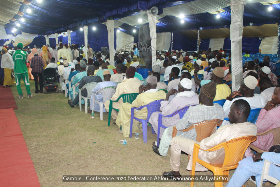 PHOTOS - GAMBIE - Les Images de la Conférence de la fédération Ahlou Tivaouane de Banjul, présidée par Serigne Babacar Sy Mansour 