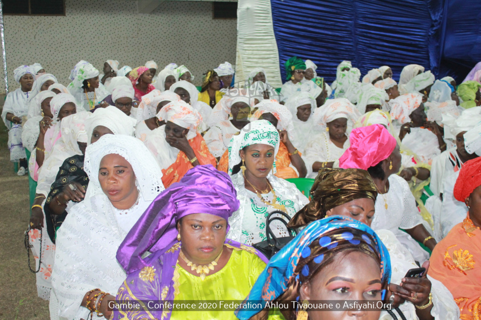PHOTOS - GAMBIE - Les Images de la Conférence de la fédération Ahlou Tivaouane de Banjul, présidée par Serigne Babacar Sy Mansour 