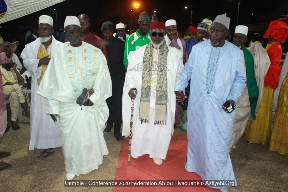 PHOTOS - GAMBIE - Les Images de la Conférence de la fédération Ahlou Tivaouane de Banjul, présidée par Serigne Babacar Sy Mansour 