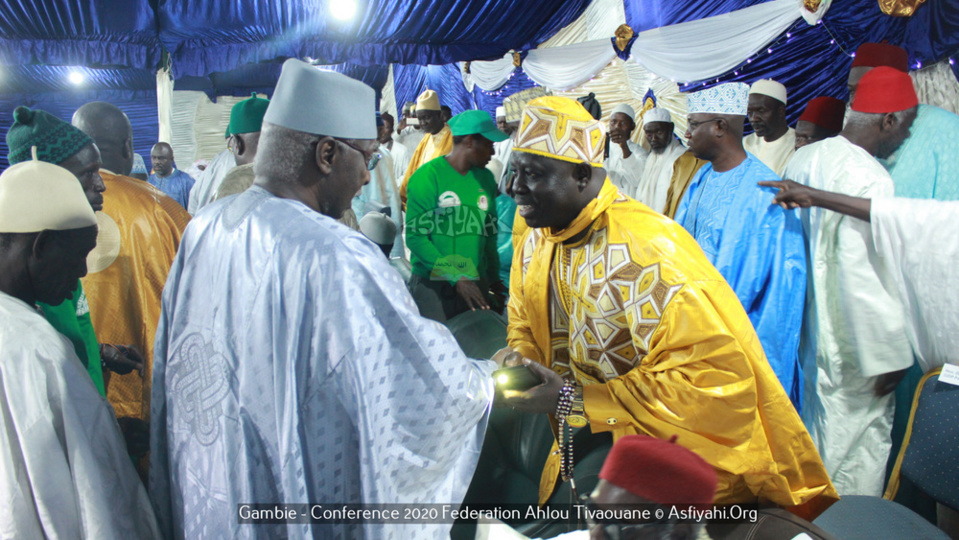 PHOTOS - GAMBIE - Les Images de la Conférence de la fédération Ahlou Tivaouane de Banjul, présidée par Serigne Babacar Sy Mansour 