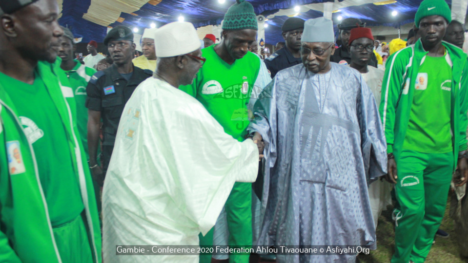 PHOTOS - GAMBIE - Les Images de la Conférence de la fédération Ahlou Tivaouane de Banjul, présidée par Serigne Babacar Sy Mansour 