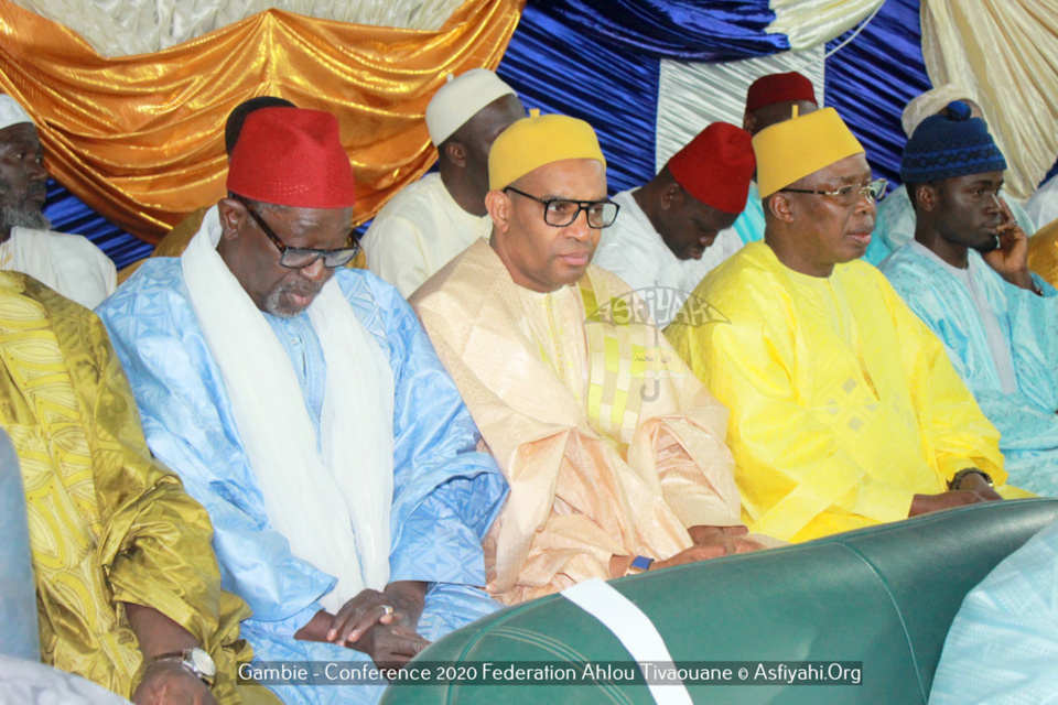 PHOTOS - GAMBIE - Les Images de la Conférence de la fédération Ahlou Tivaouane de Banjul, présidée par Serigne Babacar Sy Mansour 