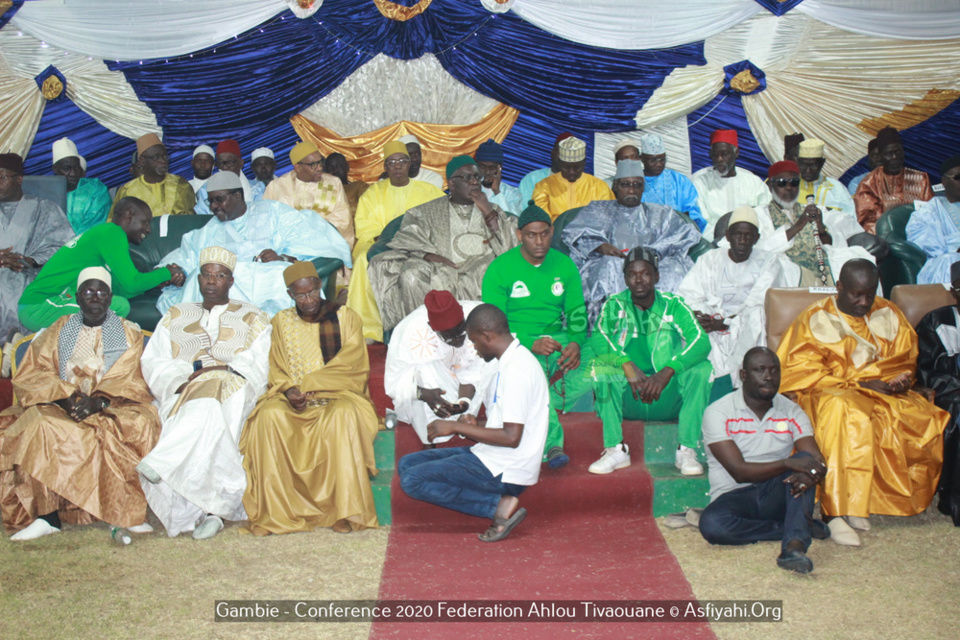 PHOTOS - GAMBIE - Les Images de la Conférence de la fédération Ahlou Tivaouane de Banjul, présidée par Serigne Babacar Sy Mansour 