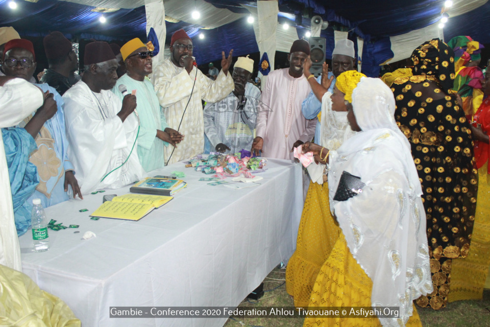 PHOTOS - GAMBIE - Les Images de la Conférence de la fédération Ahlou Tivaouane de Banjul, présidée par Serigne Babacar Sy Mansour 