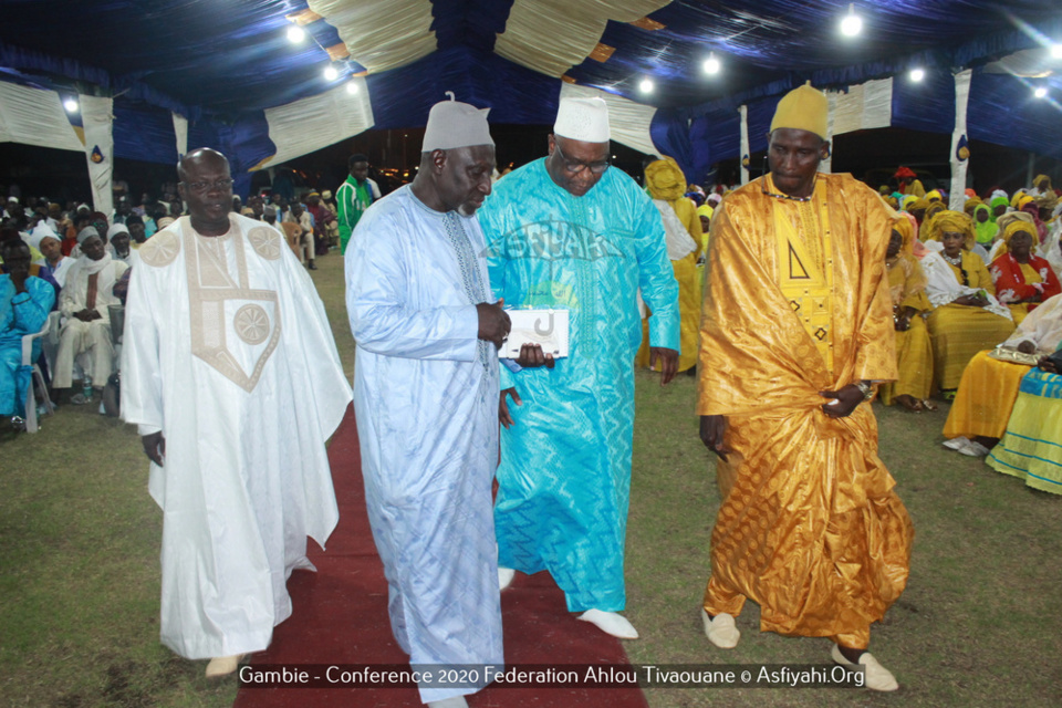 PHOTOS - GAMBIE - Les Images de la Conférence de la fédération Ahlou Tivaouane de Banjul, présidée par Serigne Babacar Sy Mansour 