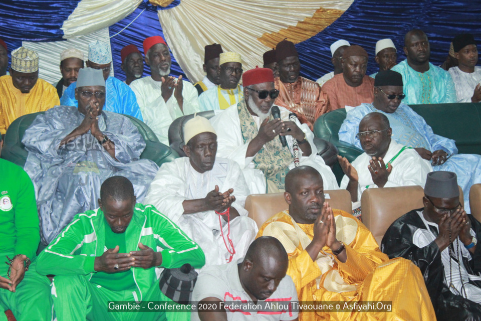 PHOTOS - GAMBIE - Les Images de la Conférence de la fédération Ahlou Tivaouane de Banjul, présidée par Serigne Babacar Sy Mansour 