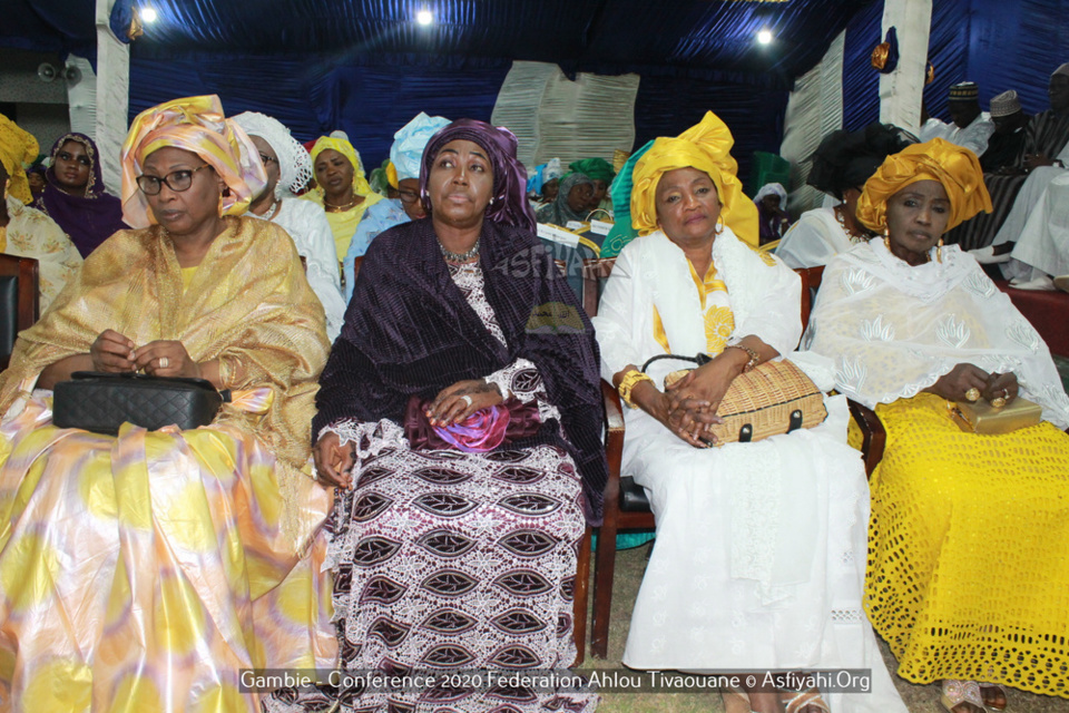 PHOTOS - GAMBIE - Les Images de la Conférence de la fédération Ahlou Tivaouane de Banjul, présidée par Serigne Babacar Sy Mansour 