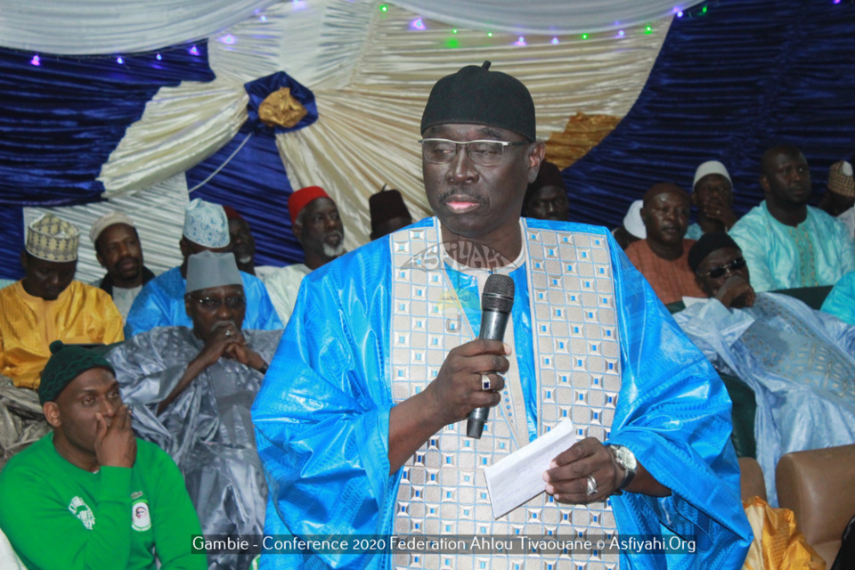 PHOTOS - GAMBIE - Les Images de la Conférence de la fédération Ahlou Tivaouane de Banjul, présidée par Serigne Babacar Sy Mansour 