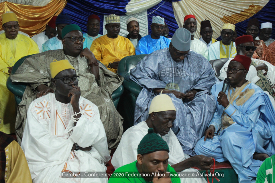 PHOTOS - GAMBIE - Les Images de la Conférence de la fédération Ahlou Tivaouane de Banjul, présidée par Serigne Babacar Sy Mansour 