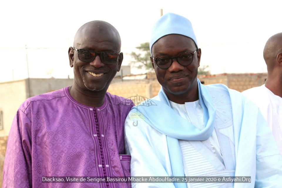 PHOTOS - DIACKSAO - Les Images de la Visite de Serigne Bassirou Mbacke AbdouHadre, en prelude au Gamou de Diacksao 2020