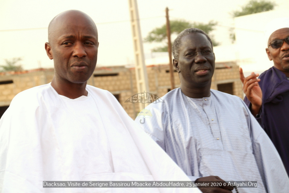 PHOTOS - DIACKSAO - Les Images de la Visite de Serigne Bassirou Mbacke AbdouHadre, en prelude au Gamou de Diacksao 2020