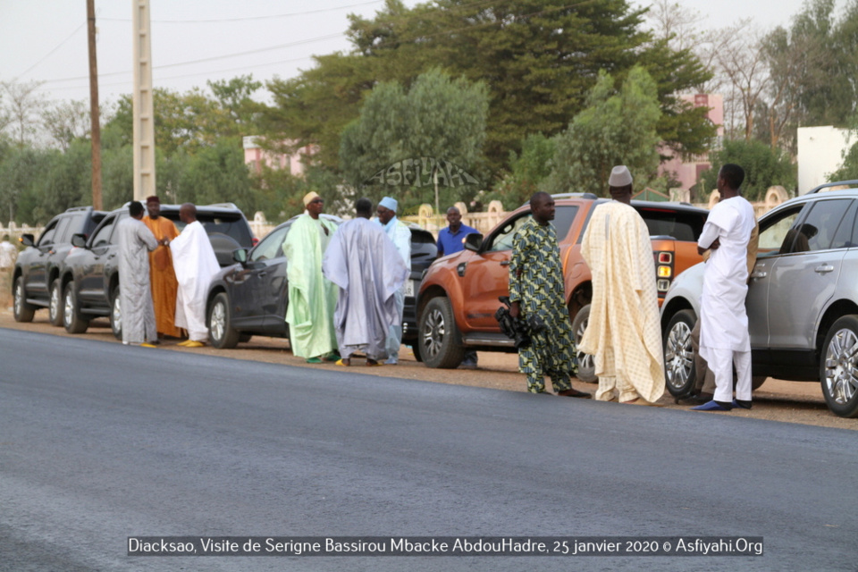 PHOTOS - DIACKSAO - Les Images de la Visite de Serigne Bassirou Mbacke AbdouHadre, en prelude au Gamou de Diacksao 2020