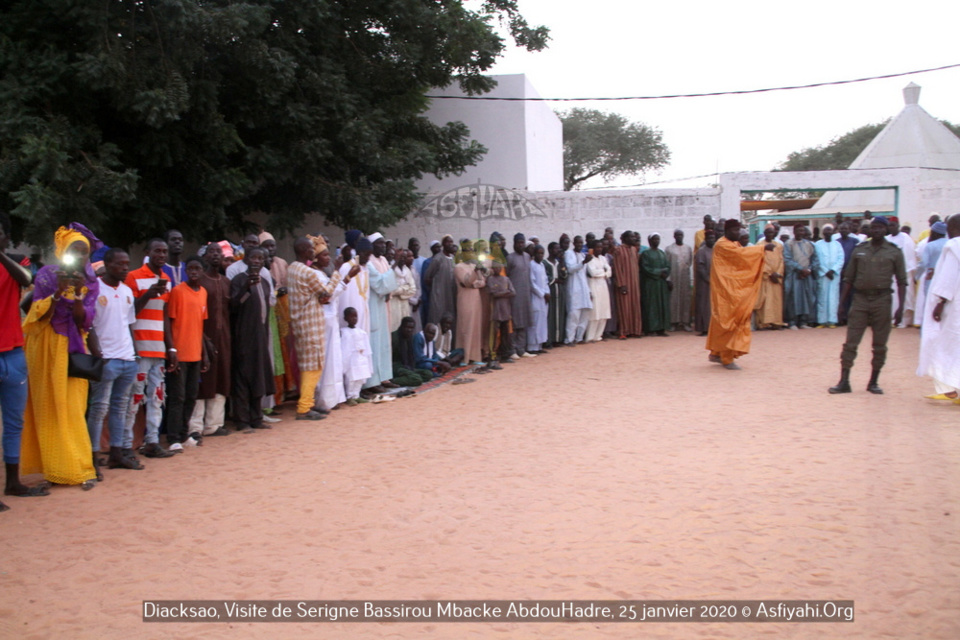 PHOTOS - DIACKSAO - Les Images de la Visite de Serigne Bassirou Mbacke AbdouHadre, en prelude au Gamou de Diacksao 2020