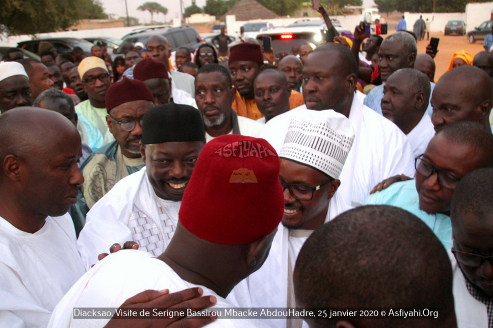PHOTOS - DIACKSAO - Les Images de la Visite de Serigne Bassirou Mbacke AbdouHadre, en prelude au Gamou de Diacksao 2020