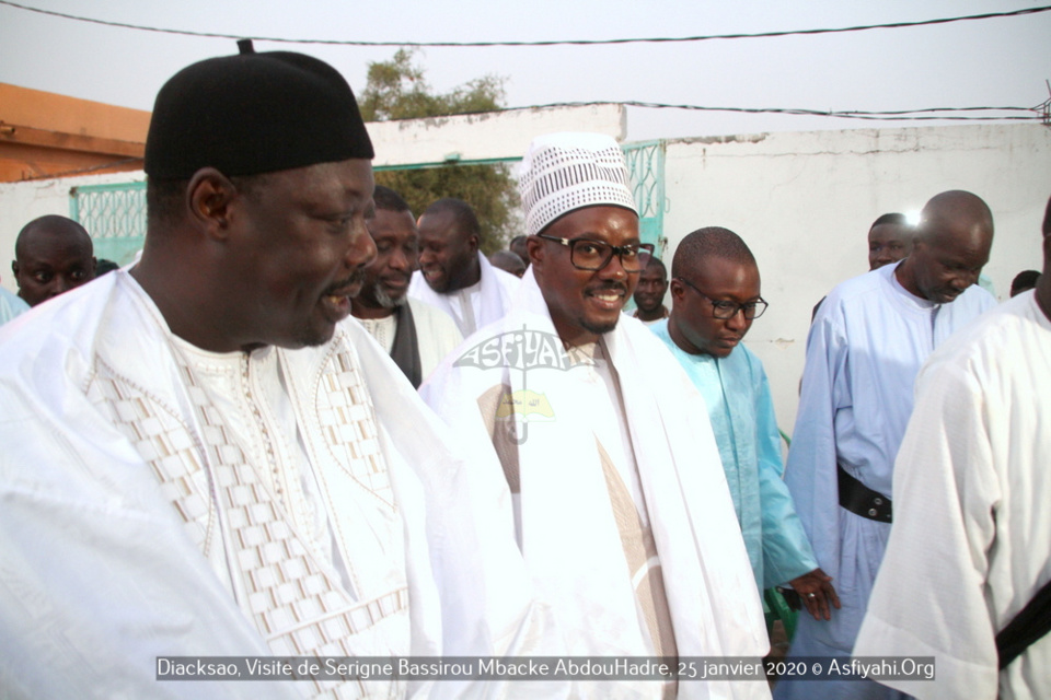 PHOTOS - DIACKSAO - Les Images de la Visite de Serigne Bassirou Mbacke AbdouHadre, en prelude au Gamou de Diacksao 2020