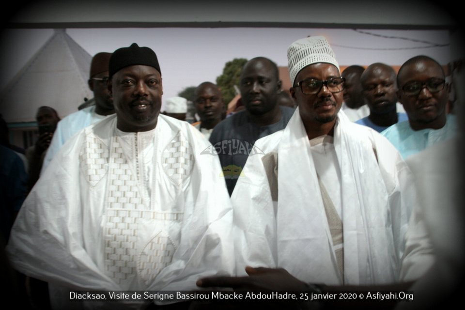 PHOTOS - DIACKSAO - Les Images de la Visite de Serigne Bassirou Mbacke AbdouHadre, en prelude au Gamou de Diacksao 2020