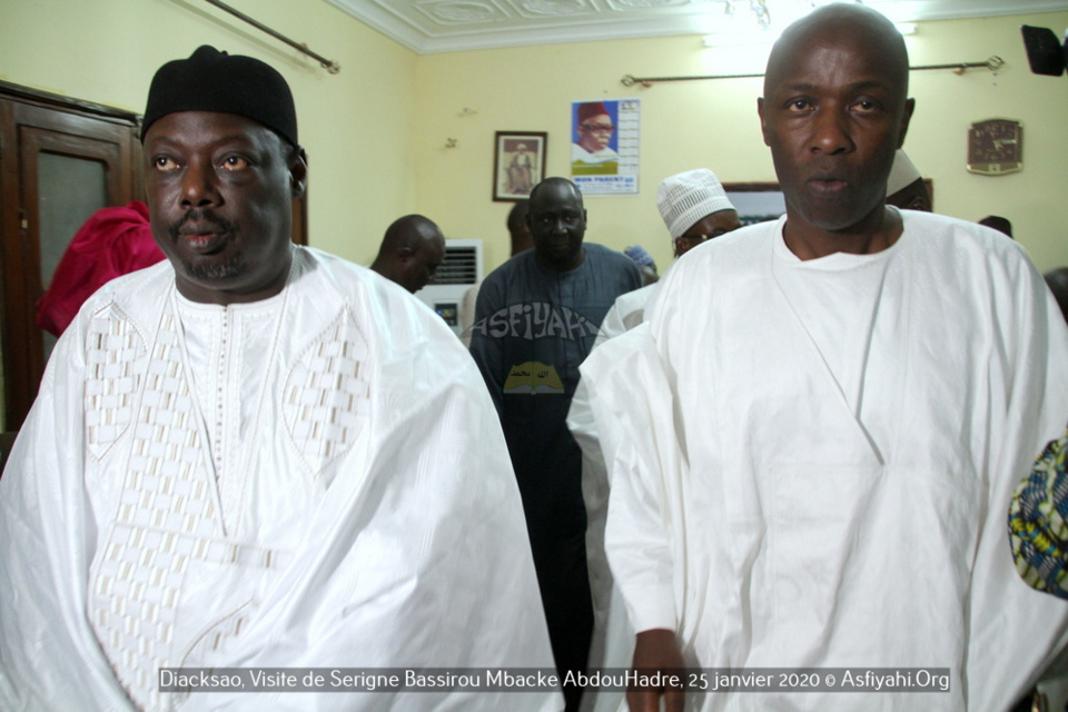 PHOTOS - DIACKSAO - Les Images de la Visite de Serigne Bassirou Mbacke AbdouHadre, en prelude au Gamou de Diacksao 2020