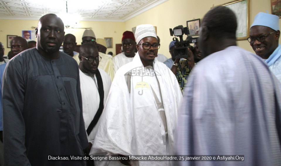 PHOTOS - DIACKSAO - Les Images de la Visite de Serigne Bassirou Mbacke AbdouHadre, en prelude au Gamou de Diacksao 2020