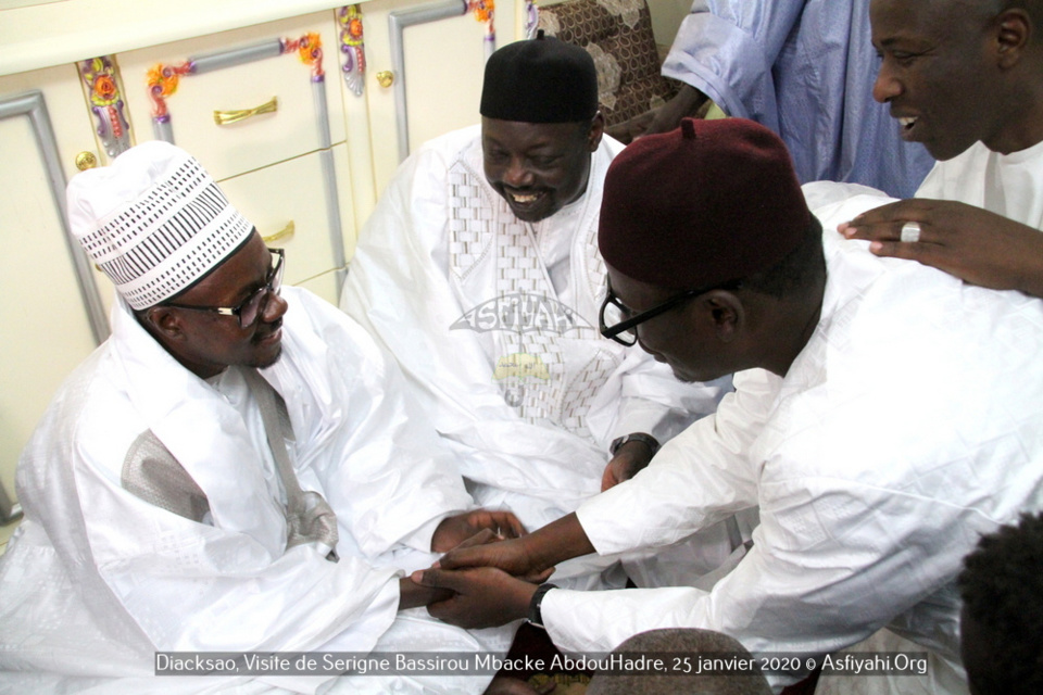 PHOTOS - DIACKSAO - Les Images de la Visite de Serigne Bassirou Mbacke AbdouHadre, en prelude au Gamou de Diacksao 2020