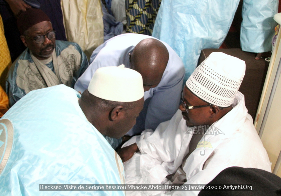 PHOTOS - DIACKSAO - Les Images de la Visite de Serigne Bassirou Mbacke AbdouHadre, en prelude au Gamou de Diacksao 2020