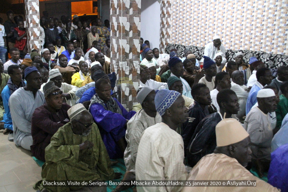 PHOTOS - DIACKSAO - Les Images de la Visite de Serigne Bassirou Mbacke AbdouHadre, en prelude au Gamou de Diacksao 2020
