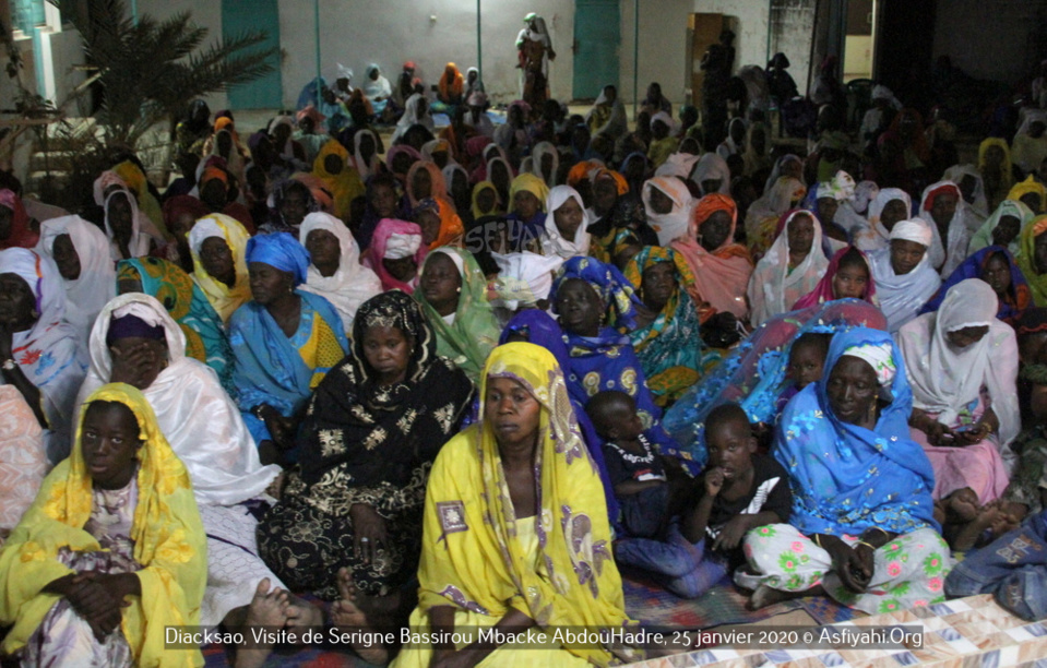 PHOTOS - DIACKSAO - Les Images de la Visite de Serigne Bassirou Mbacke AbdouHadre, en prelude au Gamou de Diacksao 2020