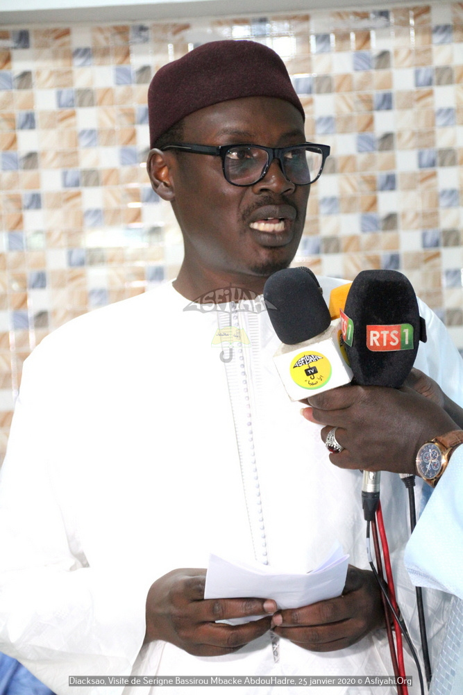 PHOTOS - DIACKSAO - Les Images de la Visite de Serigne Bassirou Mbacke AbdouHadre, en prelude au Gamou de Diacksao 2020