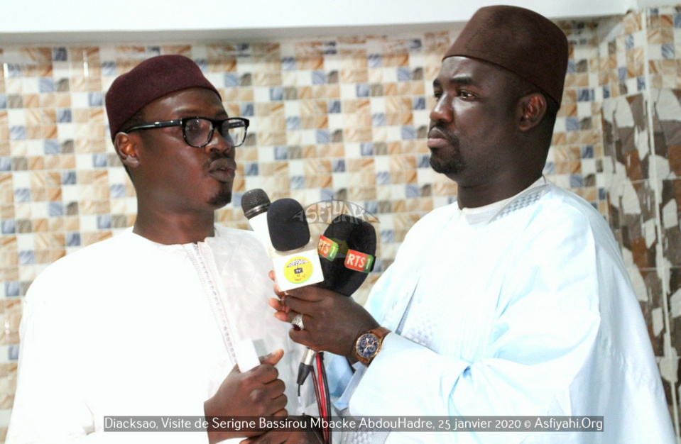 PHOTOS - DIACKSAO - Les Images de la Visite de Serigne Bassirou Mbacke AbdouHadre, en prelude au Gamou de Diacksao 2020