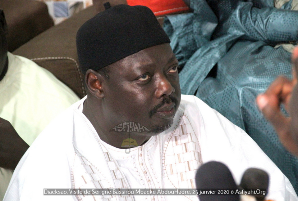 PHOTOS - DIACKSAO - Les Images de la Visite de Serigne Bassirou Mbacke AbdouHadre, en prelude au Gamou de Diacksao 2020