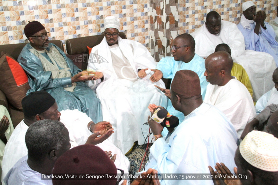PHOTOS - DIACKSAO - Les Images de la Visite de Serigne Bassirou Mbacke AbdouHadre, en prelude au Gamou de Diacksao 2020