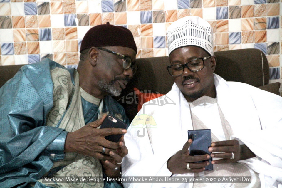 PHOTOS - DIACKSAO - Les Images de la Visite de Serigne Bassirou Mbacke AbdouHadre, en prelude au Gamou de Diacksao 2020