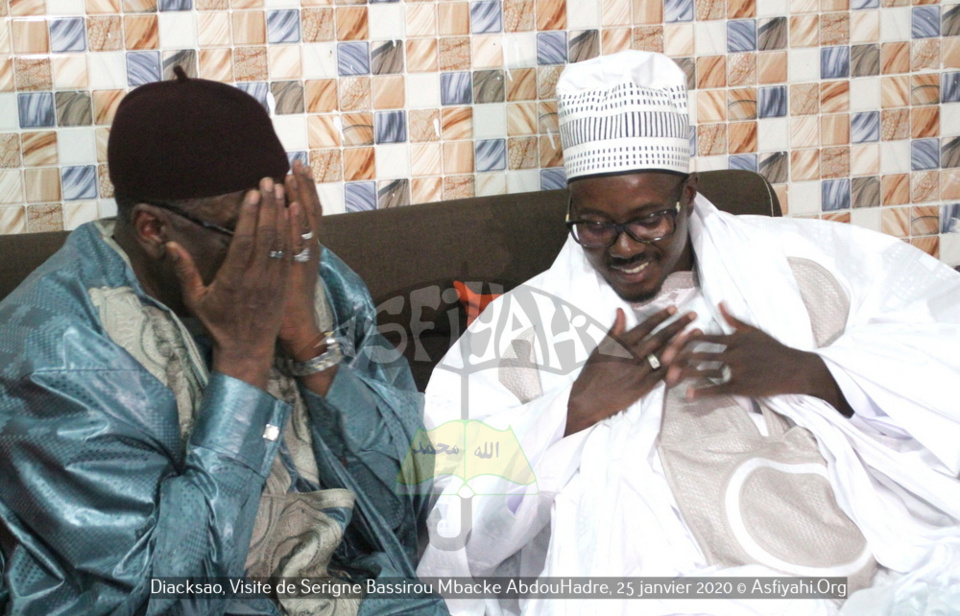 PHOTOS - DIACKSAO - Les Images de la Visite de Serigne Bassirou Mbacke AbdouHadre, en prelude au Gamou de Diacksao 2020