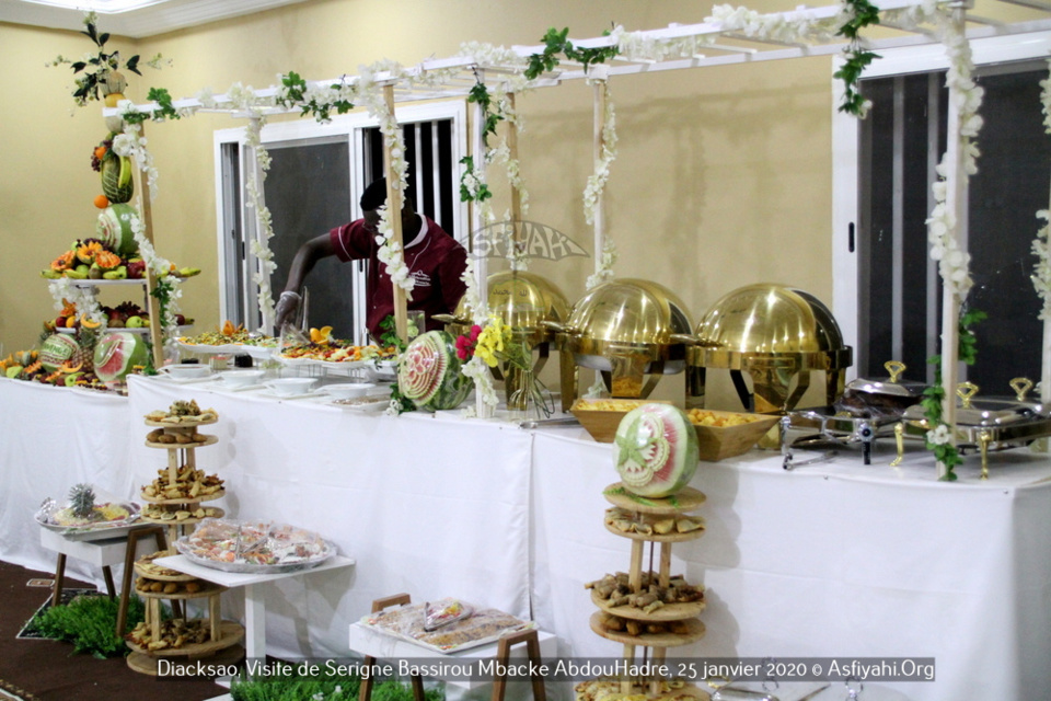 PHOTOS - DIACKSAO - Les Images de la Visite de Serigne Bassirou Mbacke AbdouHadre, en prelude au Gamou de Diacksao 2020