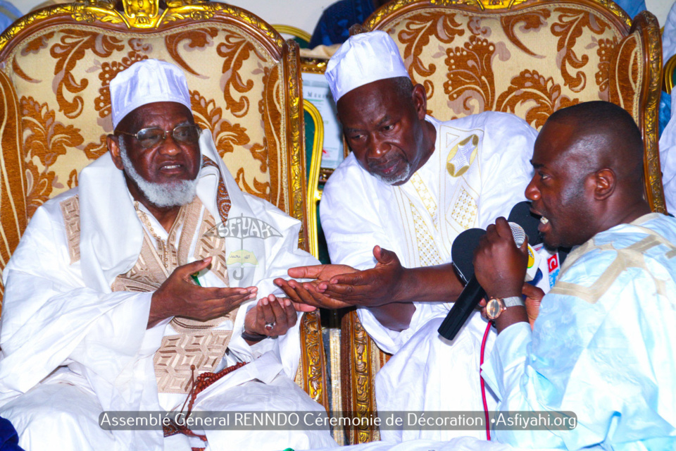 REPORTAGE- PHOTOS ET VIDEO - ASSEMBLÉE GÉNÉRALE RENNDO 2020 - Cérémonie de Remise de l'insigne "Ordre Omarien du Mérite"